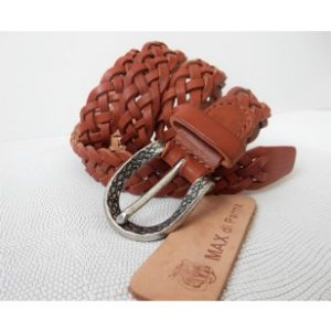 art. 304 VACCHETTA CLASSIC mm.25 intreccio a mano var. 4 cognac