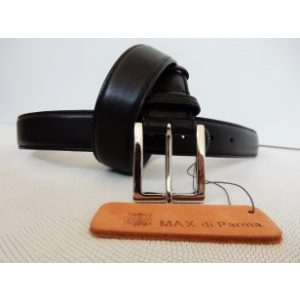 art. 309 VACCHETTA CLASSIC mm.30 var. 1 nero con fodera nera e 2 passanti