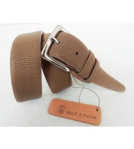 art. 536 LUCERTOLA CUT mezzo vitello con intagli mm.35 var.41 taupe