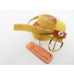art. 604 SCAMOSCIATO con occhiello su passante mm.25 var.66 giallo