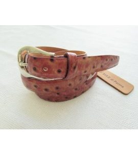art. 641 STRUZZO LUCIDO A SPECCHIO mezzo vitello mm.25 var.7 rosso inglese