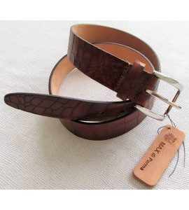 art. 451 COCCO (“31”) INTAGLIATO su spalle cuoio vegetale mm.35 var.4 cognac