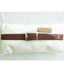 art. 502 REVERSIBILE LAGOS INTAGLIATO su spalle bovine cuoio vegetale mm.35 var.3 brandy + NAPPA CALF a scelta