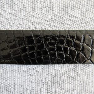 Cintura personalizzata in Vero Coccodrillo